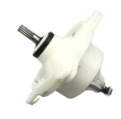 China Commercial Hot Sale 2 Tube Electrolux Singer Sharp Toshiba Washing Machine Motor Gearbox Price White Long Shaft Supplier For LG for sale