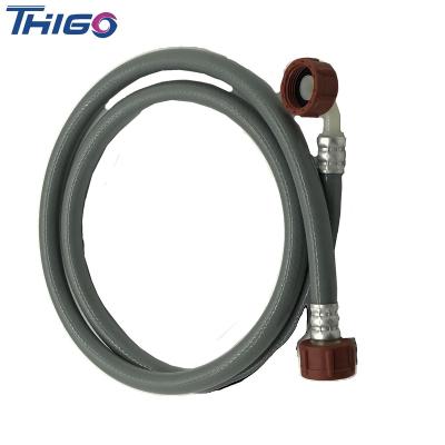 China High Quality Washing Machine Inlet Hose Connector PVC Gray Wash Machine Flexible Drain Thigo From Factory Commercial Hot Sale Product for sale