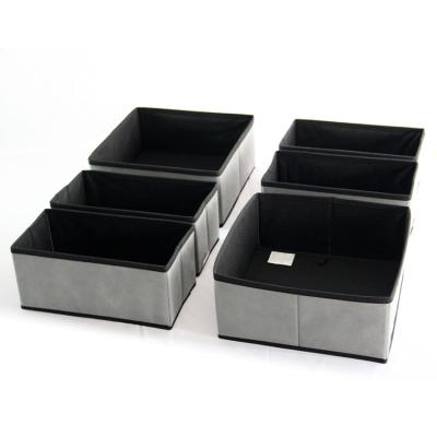 China Viable High Quantity Organizer Drawers Non Woven Cloth Dresser Collapsible Storage Bins for sale