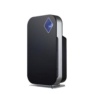 China Commercial Portable Home Floor Standing Pm2.5 Large UV Air Purifier Black for sale