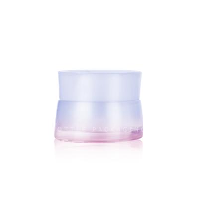 China Luxury Glass Cosmetic Jars Skin Care 30ml Face Cream Glass Pump Sprayer for sale