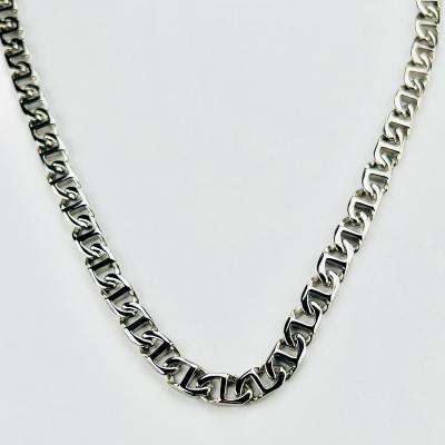 China Hip Hop Fashion Street New Arrivals Chunky Jewelry Stainless Steel Cuban Chain Link Necklace for sale