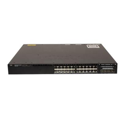 China LACP WS-C3650-24PS-S 3650 Switch with 24 LAN Uplinks 2x10G Port Database for sale