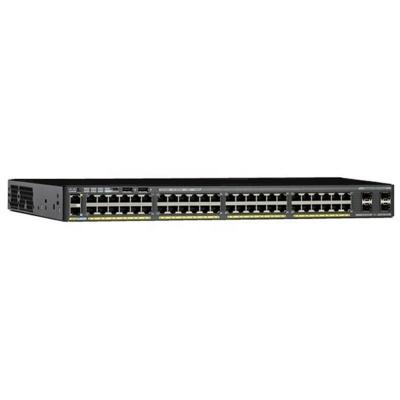 China LACP WS-C2960X-48FPD-L 2960-X Switch with Ethernet 48 Port 48 GigE PoE 740W 2 x 10G SFP+ 10/100/1000 Gigabit LAN Base for sale