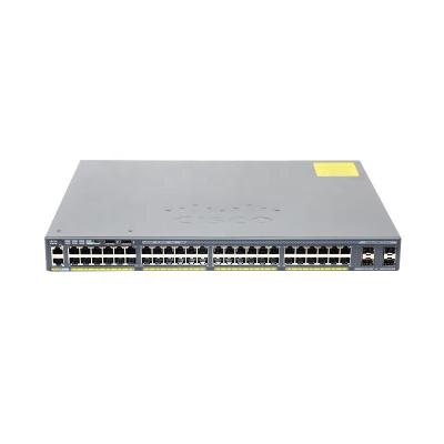 China LACP WS-C2960X-48FPS-L 2960-X Switch with Ethernet 48 ports 48 GigE PoE 740W, 4 x 1G SFP, 10/100/1000 Gigabit LAN Base for sale