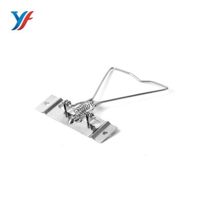 China For Stationery Folder To Hold Papers Silver Triangle Lever Arch File Box Clips for sale