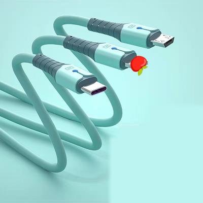 China China Fast Charging Hot Selling Style Lighting Multifunctional Charging Mobile Phone Factory Delivery 3 in 1 Multi Cord Usb C Charging Cable for sale