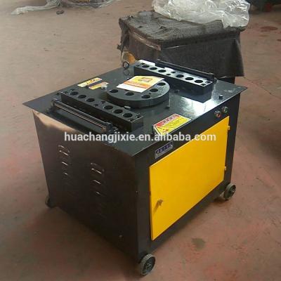 China Carbon Steel Diameter 6-28mm Round Steel Bar Bending Machine / Rebar Bender for sale