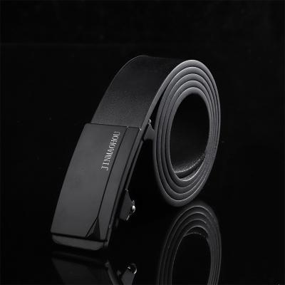 China Factory wholesale high quality business automatic buckle men's leather belt for sale