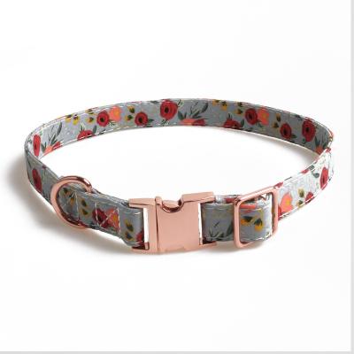 China Wholesale Sustainable Fashionable Pet Collar Safe Cloth Outdoor Eco Friendly Pet Collar for sale