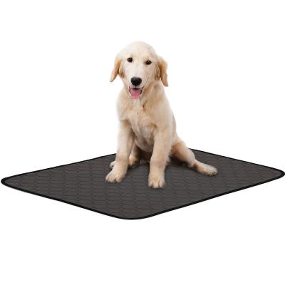 China Viable Washable Dog Pee Mat Puppy Training Urine Diaper Pads Reusable Dog Potty Pee Pad for sale