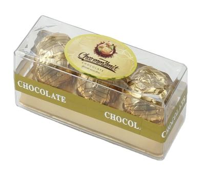 China Diamond Small Size Chocolate Wafer Ball Diaphanous Golden BALL 3pcs for sale