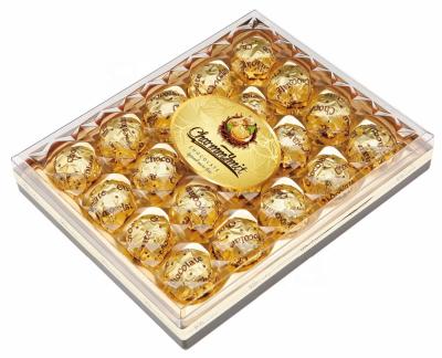 China Shiny Design Diamond Box Milk Chocolate 20pcs China Manufacturer Wholesale OEM BALL for sale