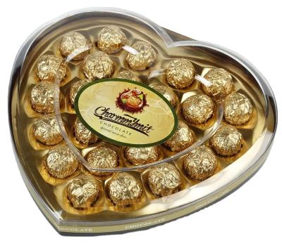 China OEM High Quality Best Price Milk Chocolate Heart Shape Chocolate BALL for sale