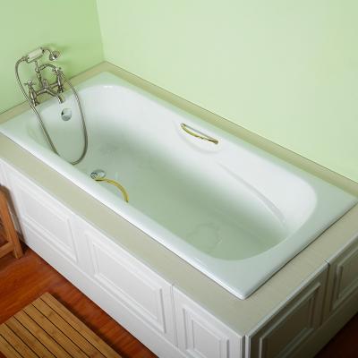 China Factory Sustainable Hot Sale Built-in Cast Iron Bathtub for sale