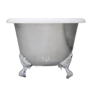 China Vintage Freestanding Clawfoot Cast Iron Double Ended Bathtubs For Sale for sale