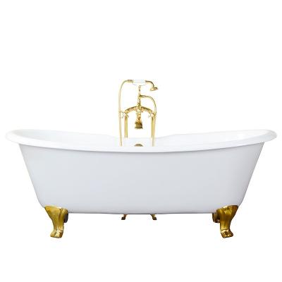 China Freestanding Bathtub Freestanding Used Palm Leaf Mini Bathtub for sale