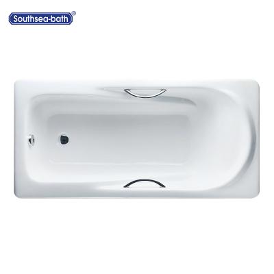 China Embedded drop in cast iron bathtub for sale