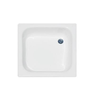 China Eco - Friendly Warm Square Drop In Cast Iron Shower Tray / Base for sale