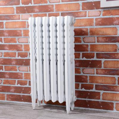 China Traditional Cheap White Paint Cast Iron Radiator 750mm High for sale