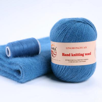 China Anti-bacteria machine knitting yarn from mink cashmere yarn for women's woolen sweater and scarf for hand knitting for sale