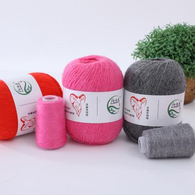 China Anti-Bacteria Crochet To Knit Sweater Scarf Yarn Colored Alpaca Wool Blended Yarn Wool Pure Cotton Hand Knitting Yarn for sale