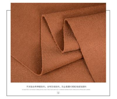 China Double Faced Manufacturers Supply Dishonest Pure Wool Fabric DIY Clothing Making Coat Fabric for sale