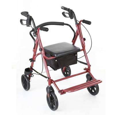 China Foldalbl Structure Rollator Easy To Comfortable Walking And Buying Therapy Rehabilitation Elder People Supplies for sale