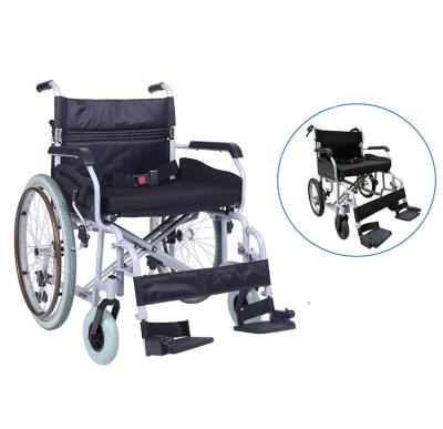 China CT8767 Bariatric Powered Motion Steel Wheelchair With Heavy Capacity With 24