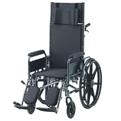 China Self Booster Foldable Steel Frame Recline Wheelchair Suitable For The Disabled for sale