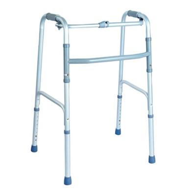 China Factory direct sales high quality wholesale height adjustable one-key aluminum folding walker for sale