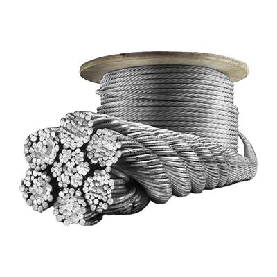 China Q195 Grade Cold Drawn Annealed PC Steel Strand Wire Rods for Prestressed Concrete 1*2 1*3 1*7 1*19 Strand Steel Wire for sale