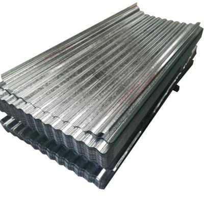 China 22 Gauge Galvanized Roofing Sheet 1.5mm Tolerance ±1% Regular Spangle Galvanized Corrugated Steel Roofing Sheet Exporter for sale