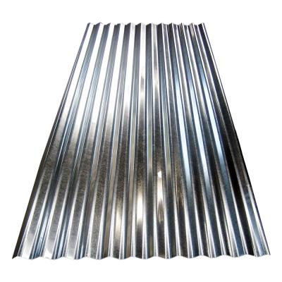 China SGCE Gewicht von Galvanisiertem Eisenblech Dach 0,5 mm Wellstoff Galvanisiertem Zink Dachblech Metall Dach Wellstoff Zink zu verkaufen