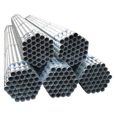 China Invoicing by actual weight Hot dip galvanized steel pipe galvanized welded pipe ppgi pipe tube Non-Alloy thickness as required supply for sale