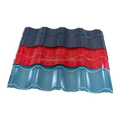 China Customized Color Ral Color Coated Metal Roofing Sheets 5052 Zinc Coating 20-275g/m2 Galvanized Color Coated Steel Roofing Sheet for sale