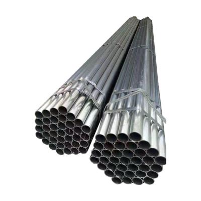 China Tamaño personalizado A106 A36 A53 BS SHS Hot DIP Galvanizado Tubo de acero redondo Astm A500 Gi Tubo Galvanizado Tubo de flexión en venta