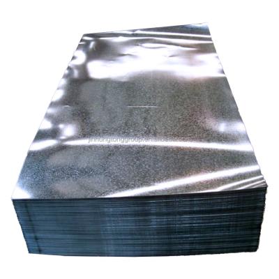 China Regular Spangle 0.6mm Thick Galvanized Steel Sheets for 600*1000mm Square Meter and Customized Length for sale