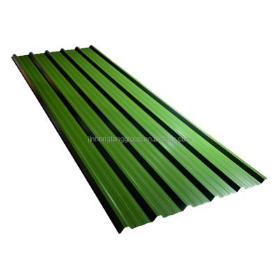 China ASTM Standard 6m Iron Pre-painted Galvanized PPGI/PPGL Corrugated Steel Roofing Sheet for Outdoor Roofing Standard ASTM for sale