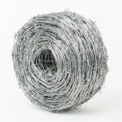 China Galvanized Single Razor Barbed Wire Arame Farpado 500m with 500m Length for sale