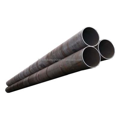 China 0.5-60mm espesor Q235 Q345 tubo de soldadura línea de producción de tubos de acero soldados en acabado de plata para la construcción en venta