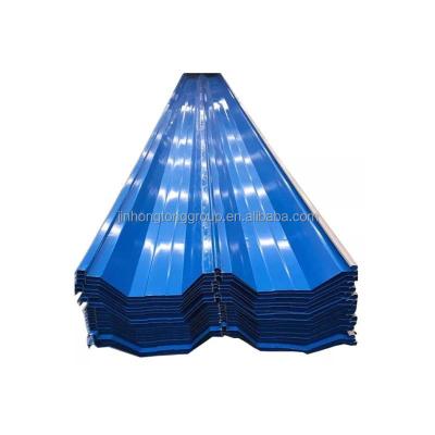 China 762-899mm Width Corrugated Steel SheetPPGI DX01 DX02 Color Coated Metal Roof Tiles for Building and Workshop Thatch Roof for sale