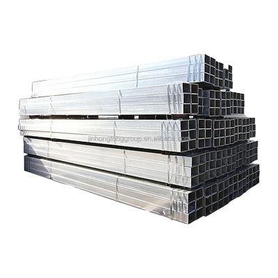 China Galvanized Pipe Galvanized Hollow Section Square Steel Pipes square tube 100x100 Rectangular Construction Structure for sale