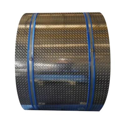 China China Manufacturer Customized 4*8 Marine Grade 5083 Aluminum Checkered Sheet Coil Metal Embossed Alu Metal Plate for sale