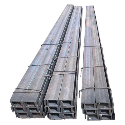 China Canal de acero en forma de U galvanizado ASTM A36 Galvanizado en caliente acero estructural en forma de U en venta