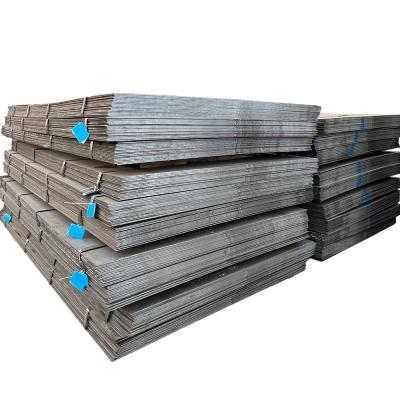 China Hot Rolled Cold Rolled Iron Steel Plate Sheet Black Carbon Checkered Plate 1.5mm Sheets For Construction for sale