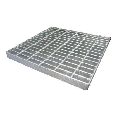 China Rejas de metal galvanizado soldado Pasarela de pisos de plataformas industriales Rejas de acero 25x3 Rejas de barras galvanizadas en venta