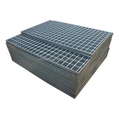 China Customized galvanized drain cover steel grating drainage cover floor drain grate plate mesh for sale