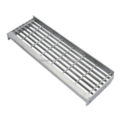 China Reasonable Price Galvanized Press Welded Steel Grating 2mm Serrated Steel Grating Clips China Suppliers for sale