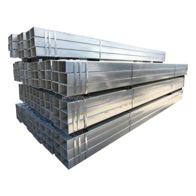 China High Quality Galvanized Steel Tube Pipe Hot Dip Galvanized Steel Pipe Galvanized Square Tubing For Carports for sale